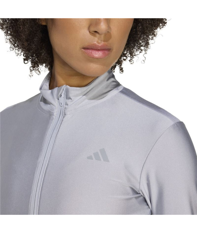 Sweat de Fitness adidas Hyg Shn Track Femme Verte