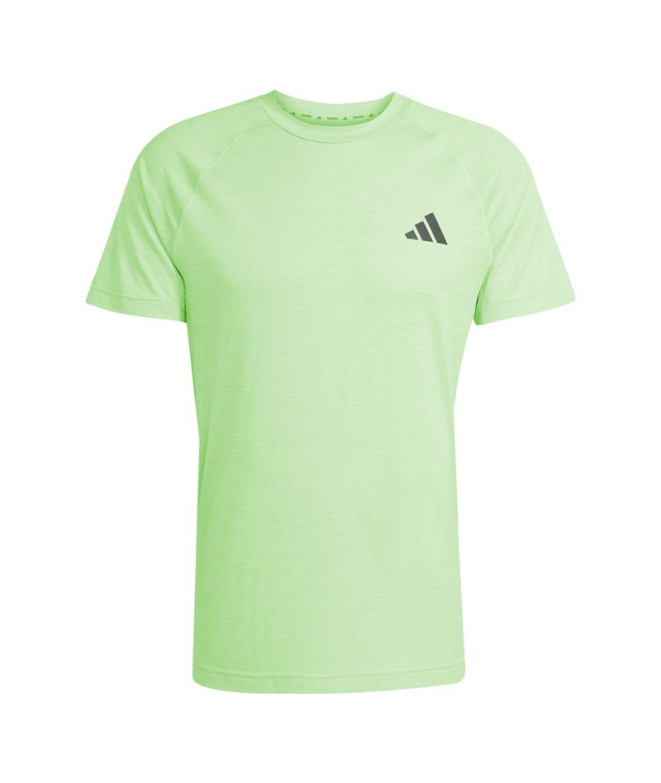 Camiseta de Fitness adidas Gym+ Homem Verde