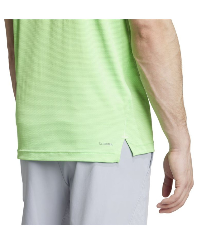 T-shirt de Fitness adidas Gym+ Homme Vert