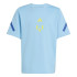 Camiseta de Fútbol adidas Messi Zne Tee Infantil Azul