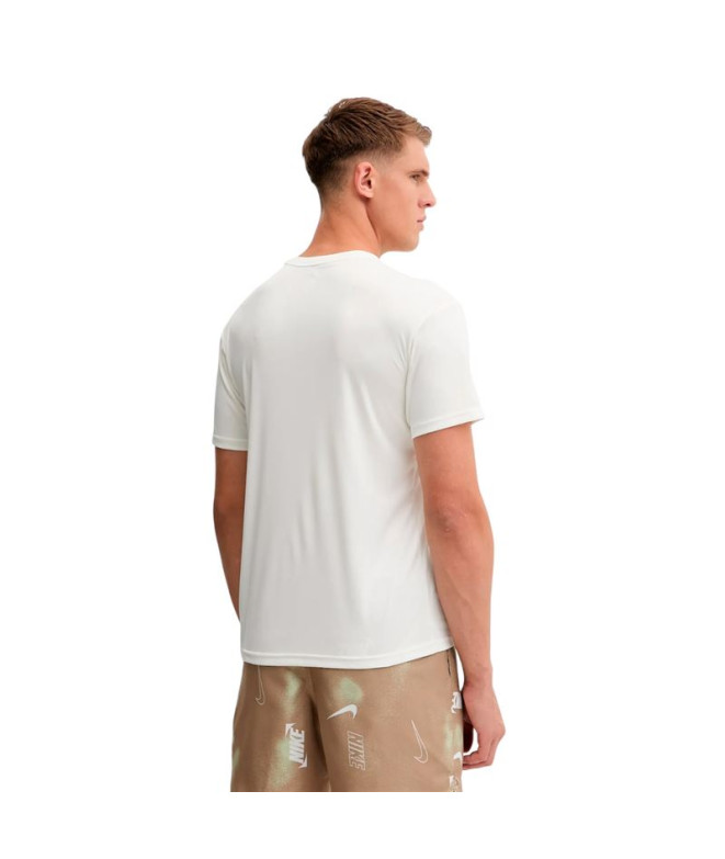 Camiseta Nike de Natação Hydroguard Bege