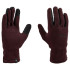 Gants de Running Nike One Therma-Fit Fleece Tg Femme Rouge