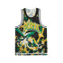 Camiseta de Baloncesto Puma Rival Rage Aop Mesh Hombre Archive Verde