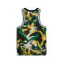 Camiseta de Baloncesto Puma Rival Rage Aop Mesh Hombre Archive Verde