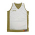 Camiseta de Baloncesto Spalding Reversible Tank Hombre Kaki/Gris Plata