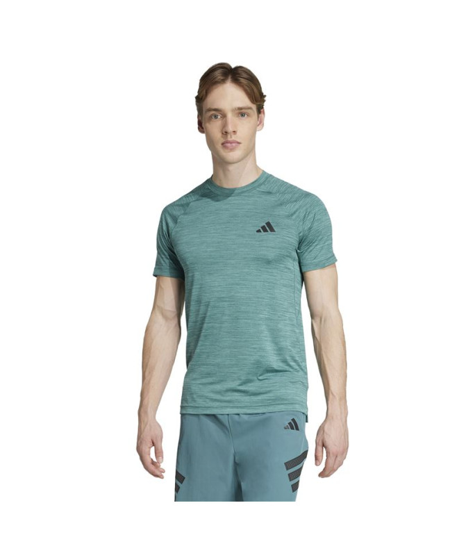 T-shirt de Fitness adidas Gym+ Homme Bleu