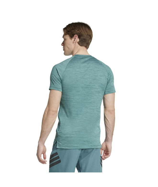 T-shirt de Fitness adidas Gym+ Homme Bleu