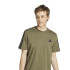 Camiseta adidas 3S Sj Homem Verde Escuro