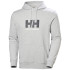 Moletom Helly Hansen Logo Homem Cinza