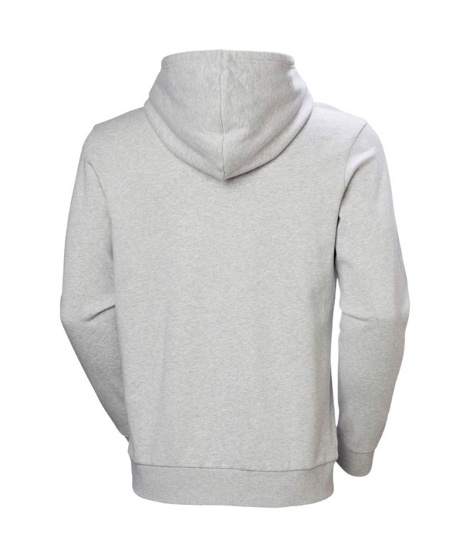 Sweat Helly Hansen Logo Homme Gris