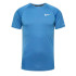 Camiseta Nike Heathered SS Hydroguard para hombre  Azul