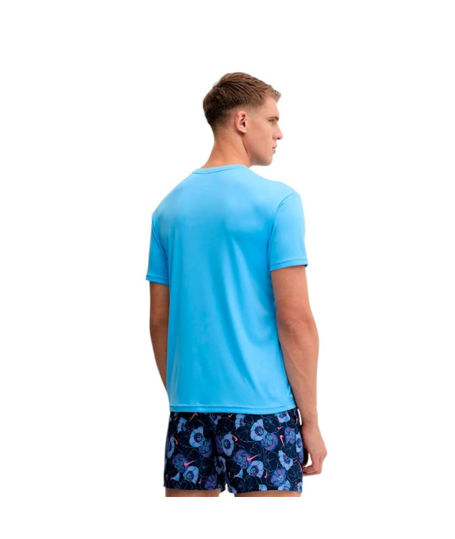 Camiseta Nike de Natação Hydroguard Azul