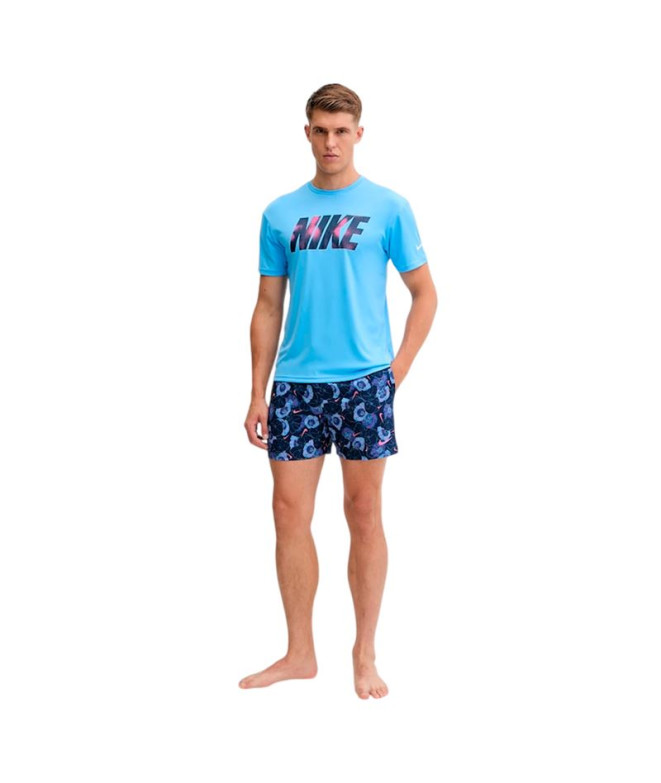 Camiseta Nike de Natação Hydroguard Azul