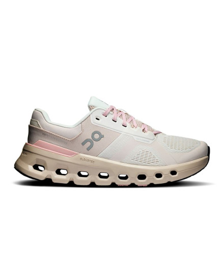 Chaussures de Running On Cloudrunner 2 Femme Beige