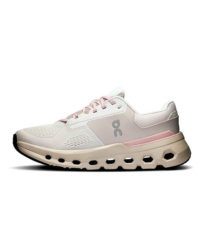 Chaussures de Running On Cloudrunner 2 Femme Beige