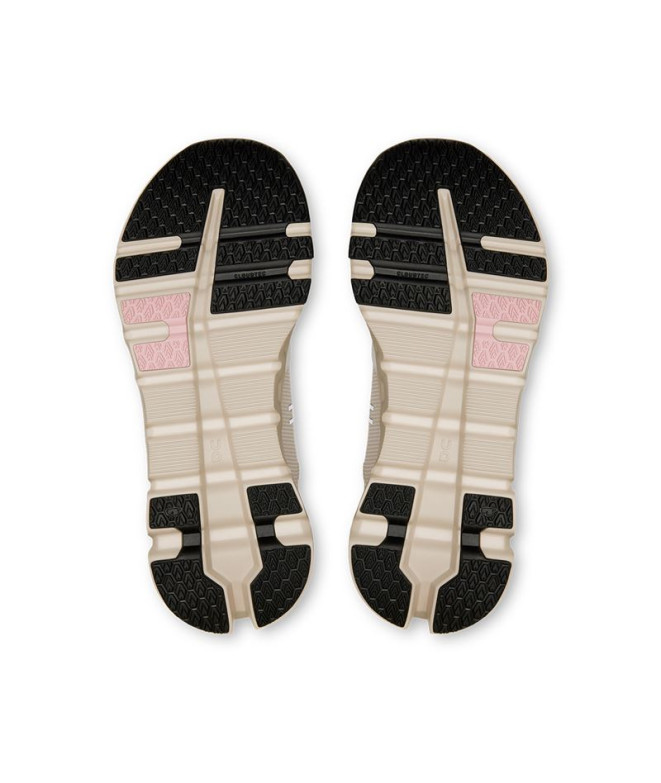 Chaussures de Running On Cloudrunner 2 Femme Beige