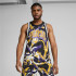 Camiseta de Baloncesto Puma Rival Rage Aop Mesh Hombre Team Violet Aop