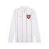 Camiseta de Fútbol Puma Manchester City Prematch 1/4 Zip Hombre Blanco/Dark Jasper