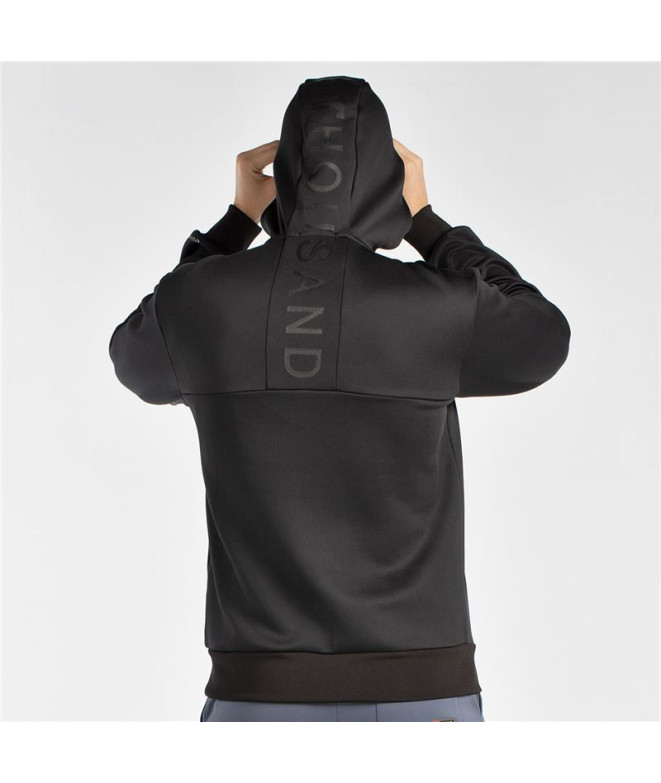 Sudadera de Montaña + 8000 Esvein Hombre Negro