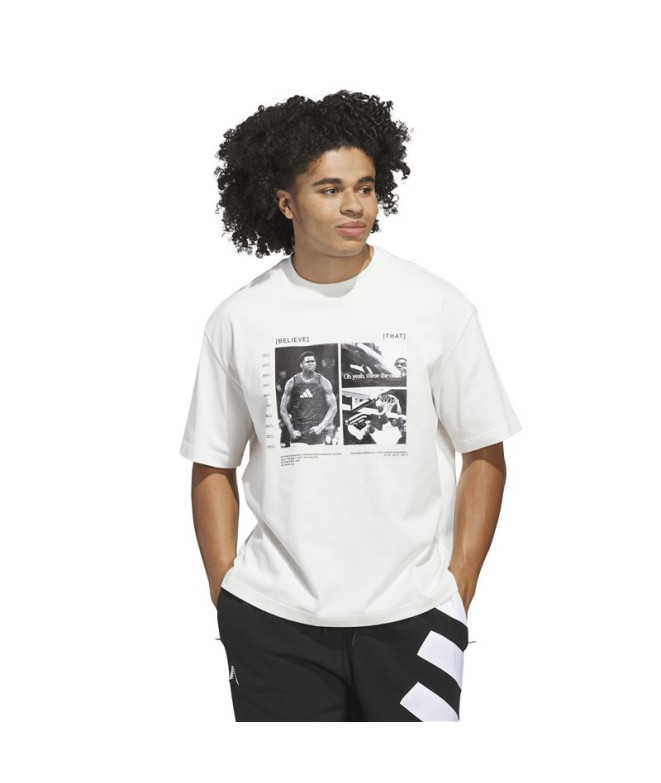 Camiseta de Baloncesto adidas Anted Gfx Tee 2...