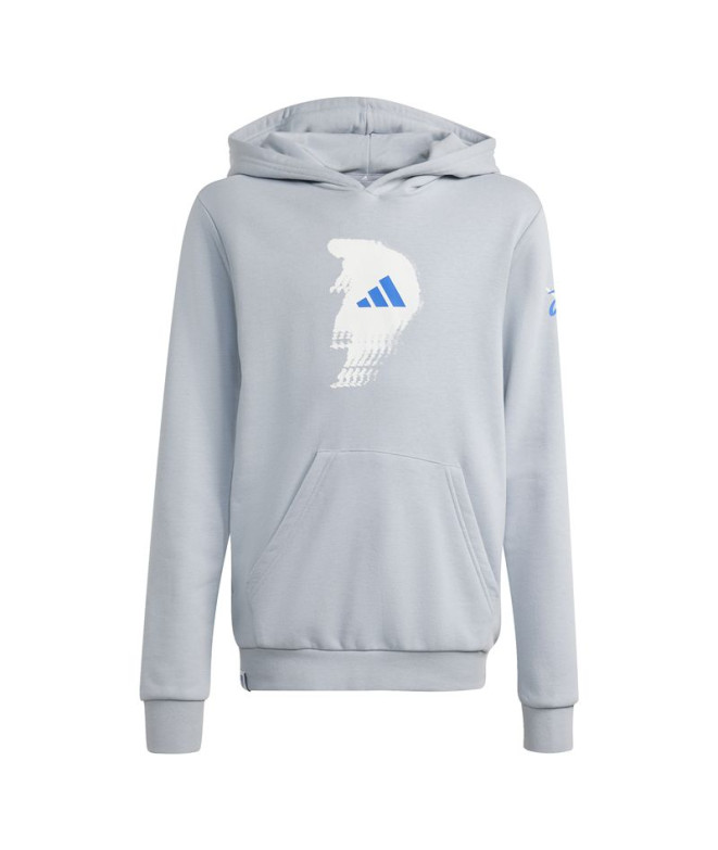 Sweat de Football adidas Jb Cw Hd Enfant Gris