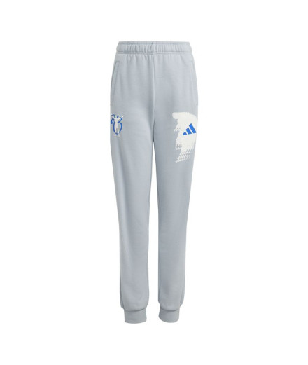 Calça de Futebol adidas Jb Cw Pnt Infantil Cinza