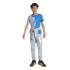Pantalón de Fútbol adidas Jb Cw Pnt Infantil Gris