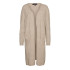 Sudadera Vero Moda doffy Long Open Cardi Sepia Tint Mujer