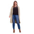 Sudadera Vero Moda doffy Long Open Cardi Sepia Tint Mujer