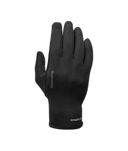 Guantes de Ciclismo Shimano Windflex Negro