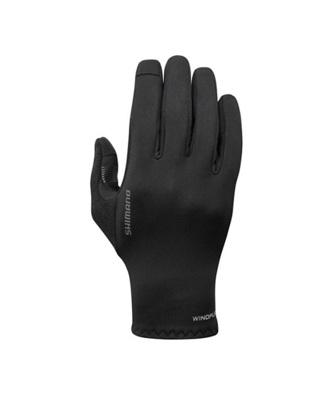 Luvas de Ciclismo Shimano Windflex Race Preto