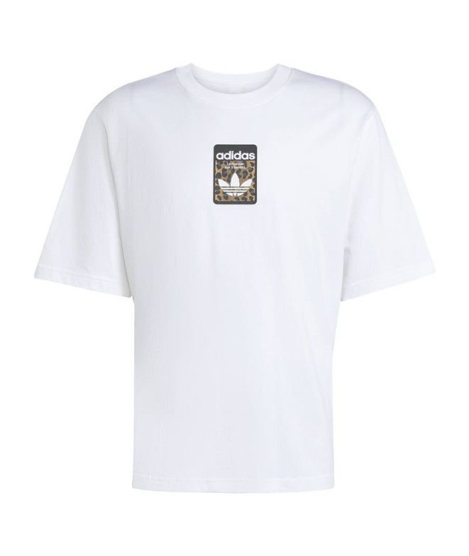 Camiseta adidas Graphic Os Ss Homem Branco