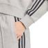 Veste adidas 3 Bandes Zip Hoodie Gris