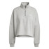 Sudadera adidas Ess Half Zip Fl Mgreyh