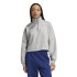 Sudadera adidas Ess Half Zip Fl Mgreyh