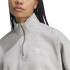 Sudadera adidas Ess Half Zip Fl Mgreyh