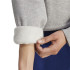 Sudadera adidas Ess Half Zip Fl Mgreyh
