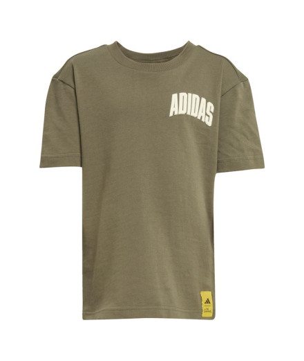 T-shirt adidas Lk Sim Enfant Vert Foncé T-shirt adidas Lk Sim Enfant Vert Foncé