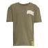 Camiseta adidas Lk Sim Infantil Verde Oscuro