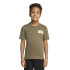 Camiseta adidas Lk Sim Infantil Verde Oscuro