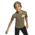 Camiseta adidas Lk Sim Infantil Verde Oscuro