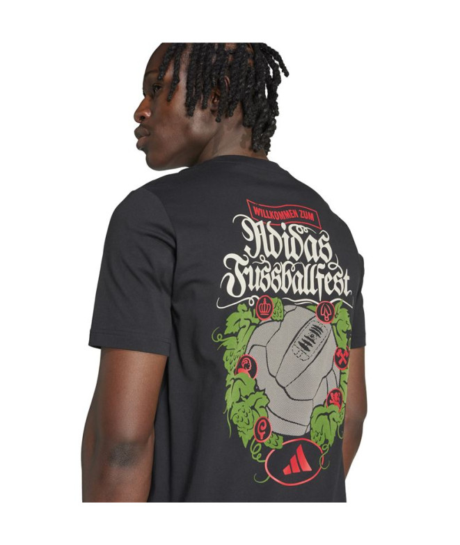 T-shirt de Football adidas Wiesn Homme Noir