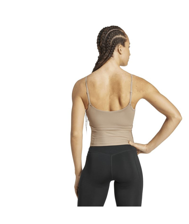 Camiseta Tirantes de Fitness adidas Hyg Rib...