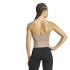 T-shirt Débardeur de Fitness adidas Hyg Rib Tank Femme Marron