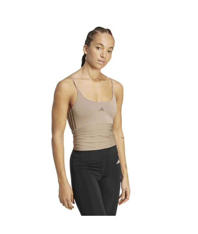Camiseta Tirantes de Fitness adidas Hyg Rib...