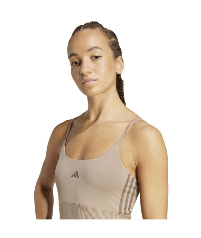 Camiseta Tirantes de Fitness adidas Hyg Rib...