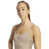 T-shirt Débardeur de Fitness adidas Hyg Rib Tank Femme Marron