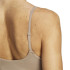 T-shirt Débardeur de Fitness adidas Hyg Rib Tank Femme Marron