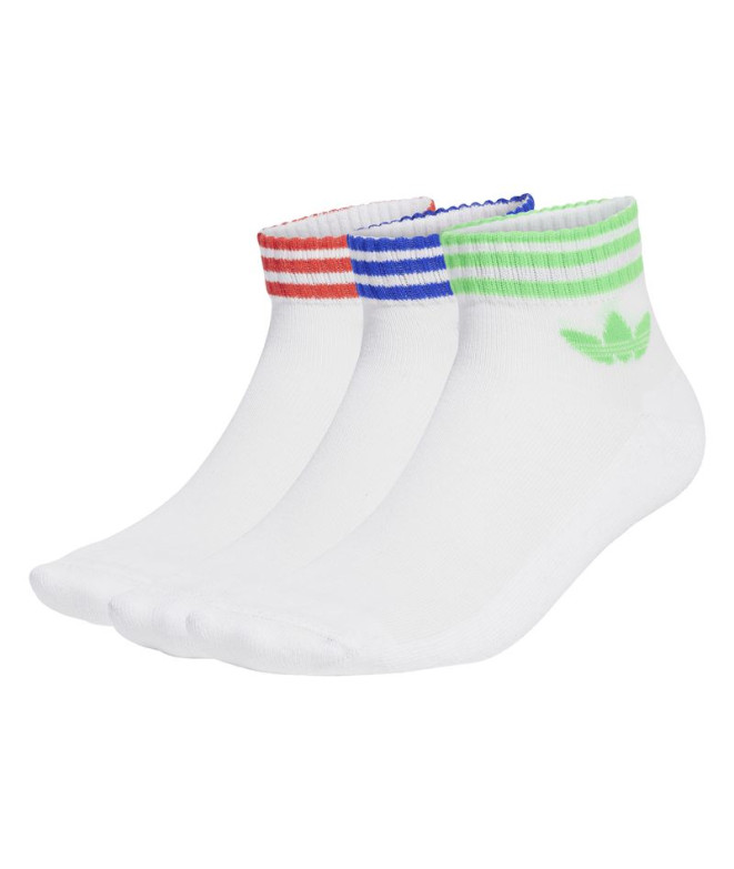 Chaussettes adidas 3 Bandes Cheville S 3P...