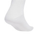 Chaussettes adidas 3 Bandes Rib Cr S 2P Blanc/Marron